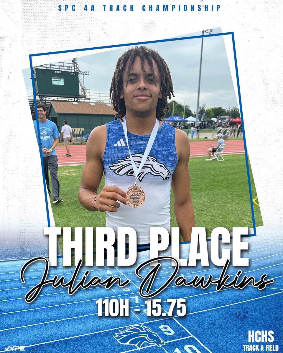 Julian Dawkins - 3rd place! 
#GoMustangs