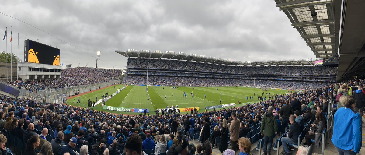 Live from croke park @leinsterrugby @DublinCity