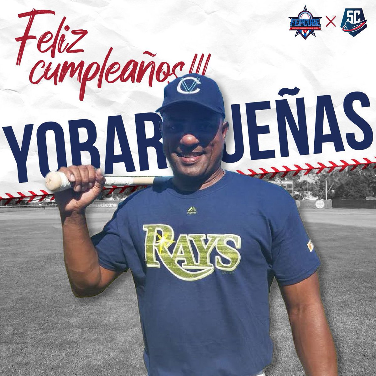 Hoy está de cumpleaños Yobar Dueñas, gran expelotero y un verdadero hombre de béisbol. ¡Felicidades caballo! 💪🔥🇨🇺

#HappyBirthday #OneTeamOneDream
#OrgulloCubano