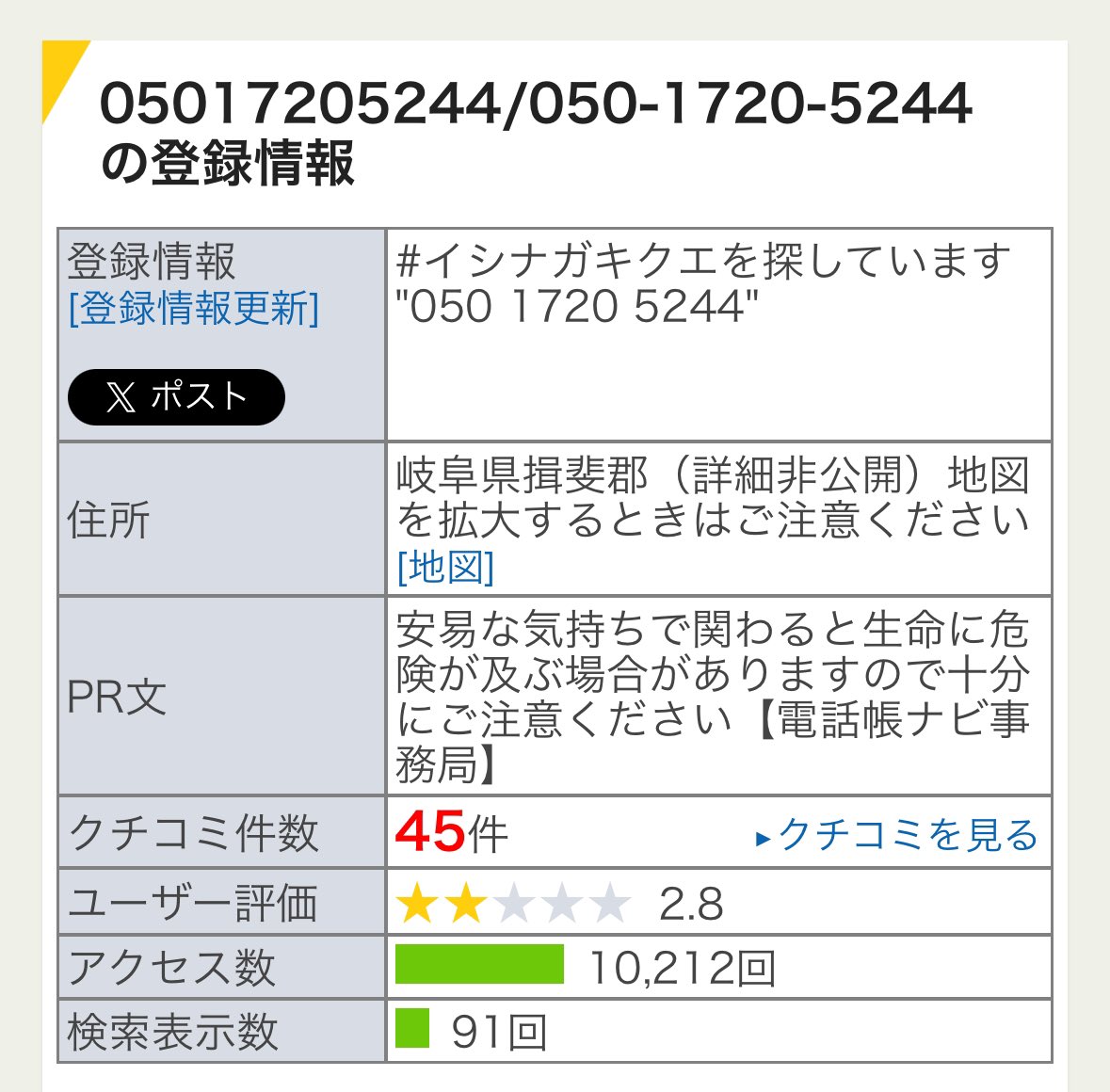 イシナガキクエを探しています