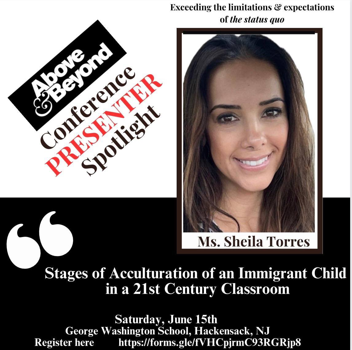 Look who is presenting! & More to come! Time to Register! ABOVE & BEYOND: Exceeding the limitations & expectations of the status quo… @lauralovesbach @ProfJPizzo @DrKenPiascik Mr. Bobby Morgan and Ms. Sheila Torres! Register here docs.google.com/forms/d/1AnsFU…