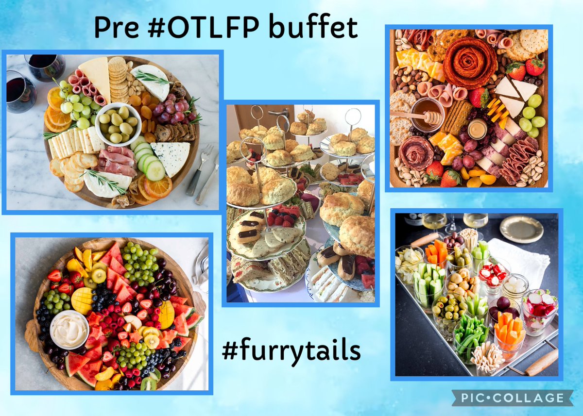 It’s Saturday, oh yes it is, so it means pre #OTLFP #furrytails buffet. So help yourselves to food from the buffet tables , and enjoy the show