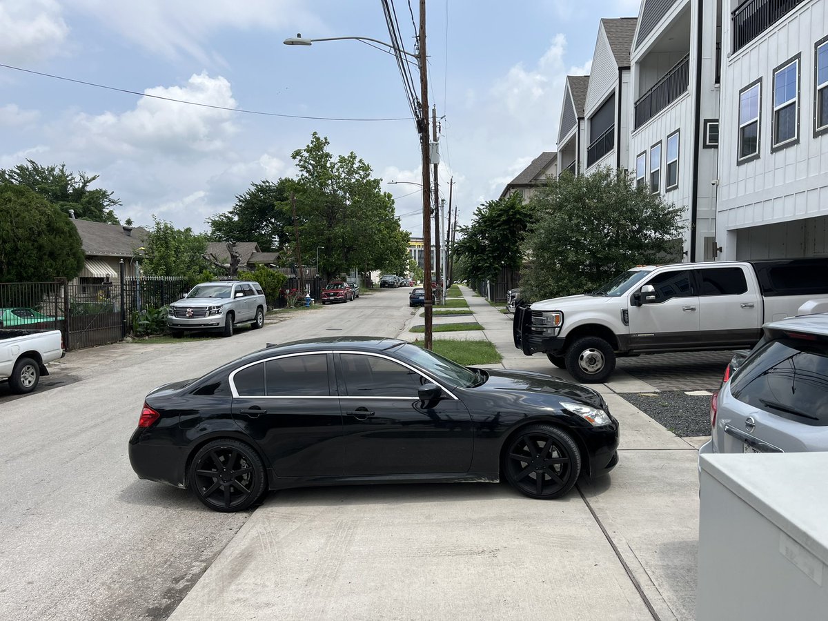 Acceptable in Houston. 
#VisionZero #SafeStreetsForAll #PublicSafety