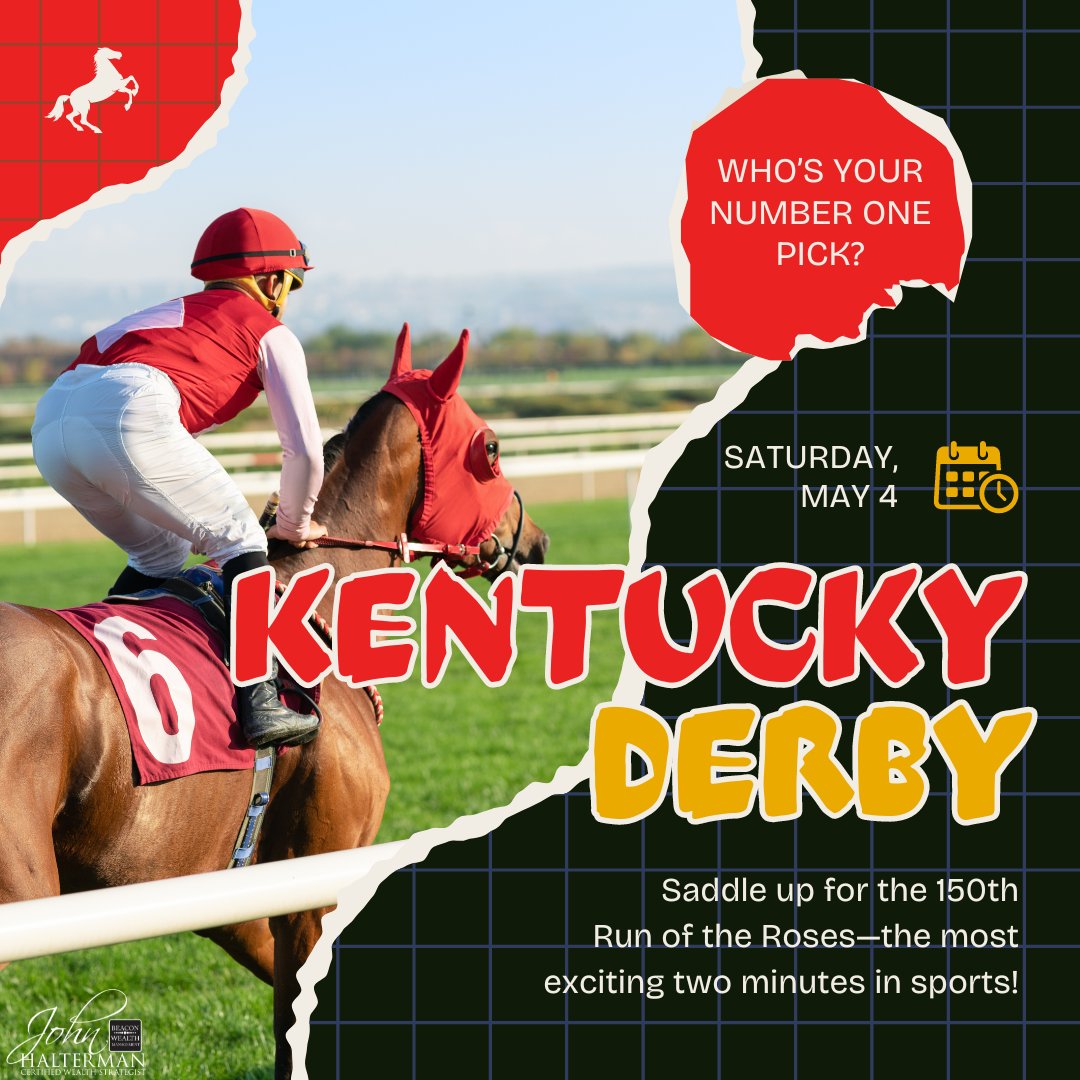 Gear up, horse racing fans! 🏁 The Kentucky Derby is in just a few hours, and the excitement is building. 🎩👒 Who's your pick for the big race?  Drop your predictions below and let's see whose horse crosses the finish line first! 🏇🌹 #KentuckyDerby #HorseRace #RunfortheRoses