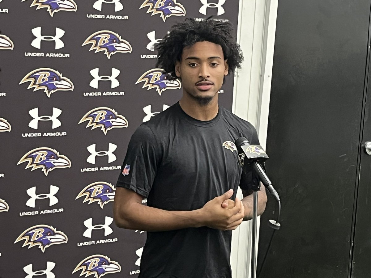 Nate Wiggins said he’s been texting with Marlon Humphrey since he got drafted. They got to know each other through A.J. Terrell (Clemson).