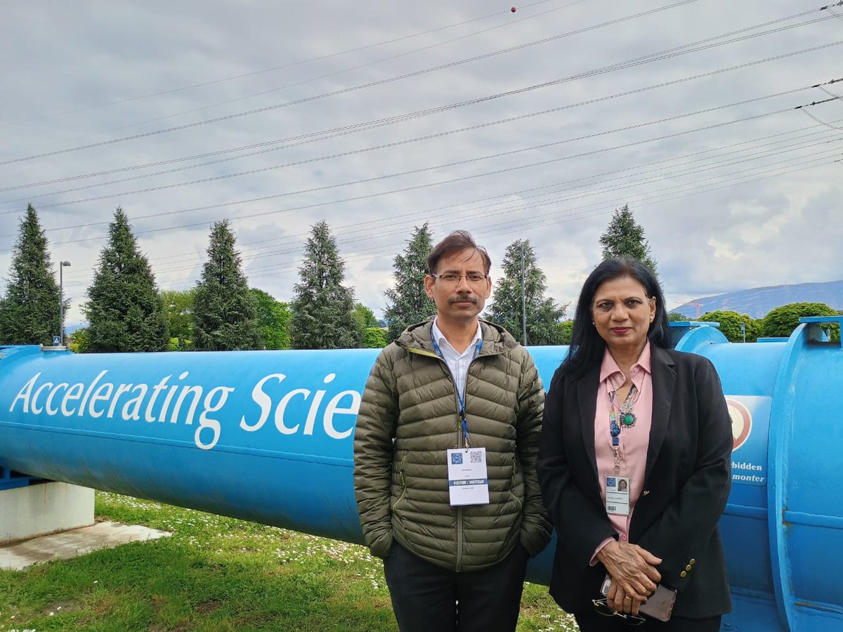 Enjoyed my visit to @CERN Science Gateway. Lot many amazing exhibits,workshops,science shows to explore. Will continue to encourage young minds towards #STEM . Thanks @archanasharmagv for arranging the visit. #STEM #science #research