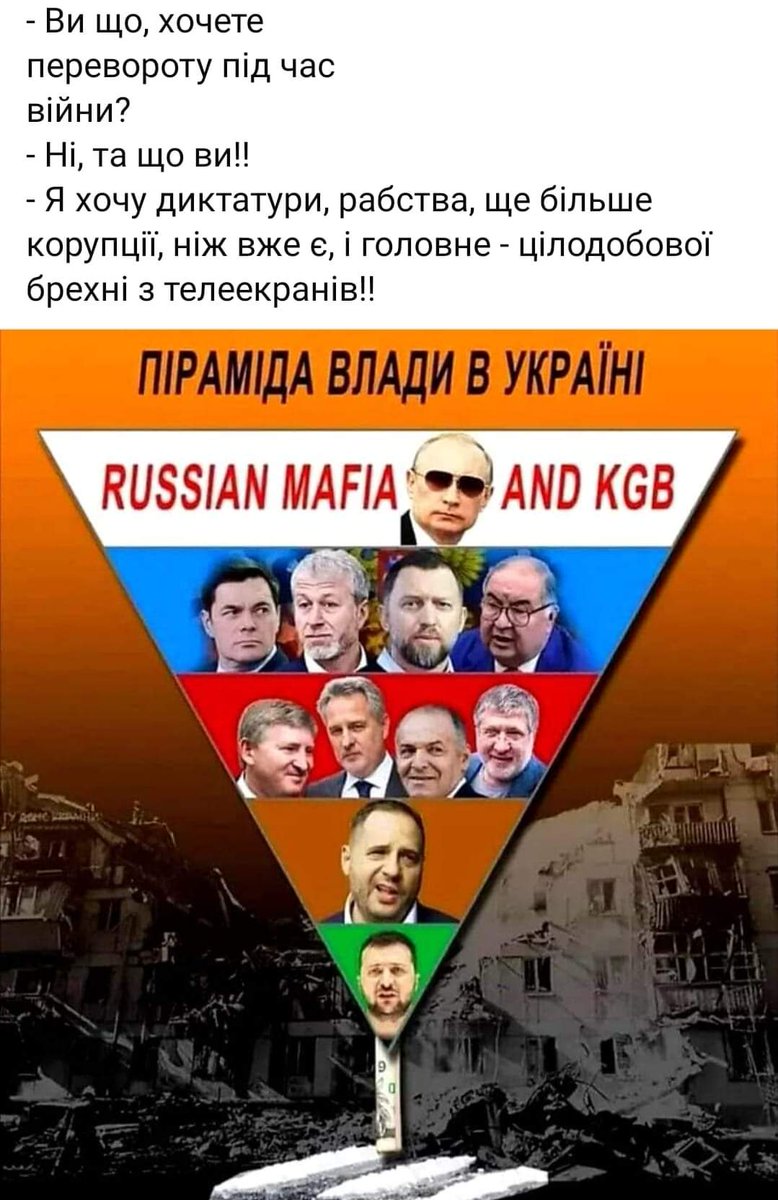 Піраміда влади в Україні..👇