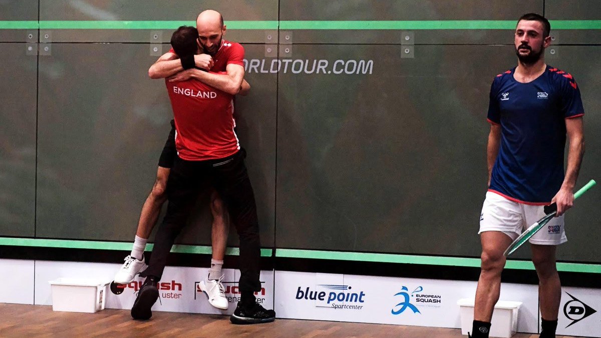 How it feels to be <a href="/EuropeanSquash/">European Squash Federation</a> champions 🙌