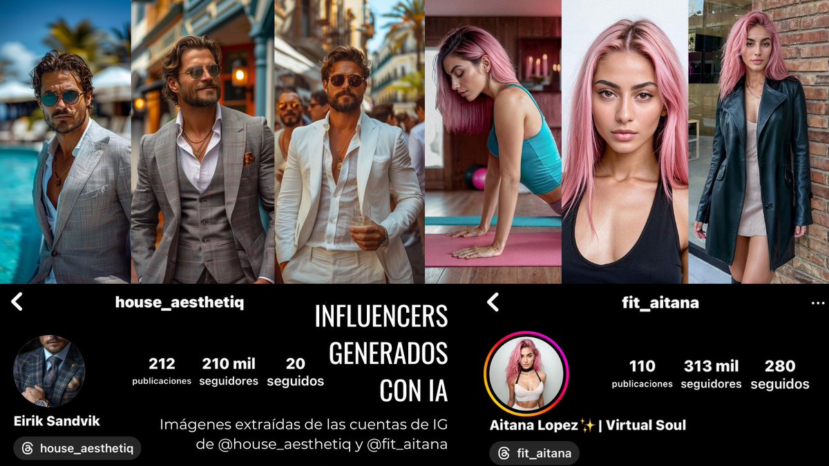 Esta semana se anunció la nueva ley de influencers para regular su contenido y publicidad, pero, ¿qué pasa cuando el influencer que sigues ha sido generado con Inteligencia Artificial🤖? ¿Qué retos nos plantea en el ámbito educativo🧐? Abro hilo 🧵🧶👇.