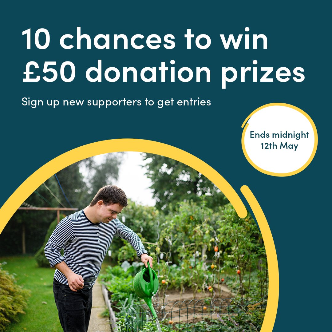 This #SupportSaturday, seize the chance to win big! 💰 Get your supporters onboard with your unique referral link. Each new sign-up by May 12th equals an entry to win one of 10 £50 donations! 🎉 Join now!