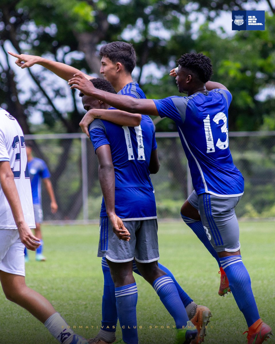 #Sub19 | ¡𝗗𝗼𝗯𝗹𝗲𝘁𝗲 𝗱𝗲 𝗚𝗼𝗻𝘇𝗮𝗴𝗮! ⚽️ CSEmelec 3️⃣ - 0️⃣ Guayaquil City #PorEmelec