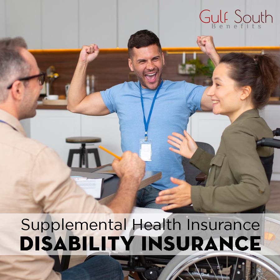 Disability insurance provides income replacement if you become disabled and can’t work. Contact us today at 337-656-3256 gulfsouthbenefits.com #gulfsouthbenefits #insurance #lifeinsurance #groupinsurance #healthinsurance #solutions