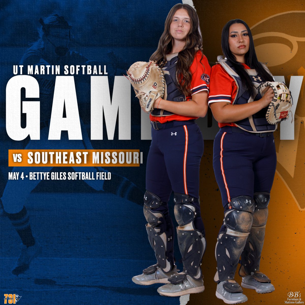 Graduation ☑️ Doubleheader ⏳ @UTMSoftball opens a three-game series against Southeast Missouri with a doubleheader beginning at 2 p.m. Live Stats Game 1: statb.us/b/514488 Game 2: statb.us/b/514495 #MartinMade | #OVCit