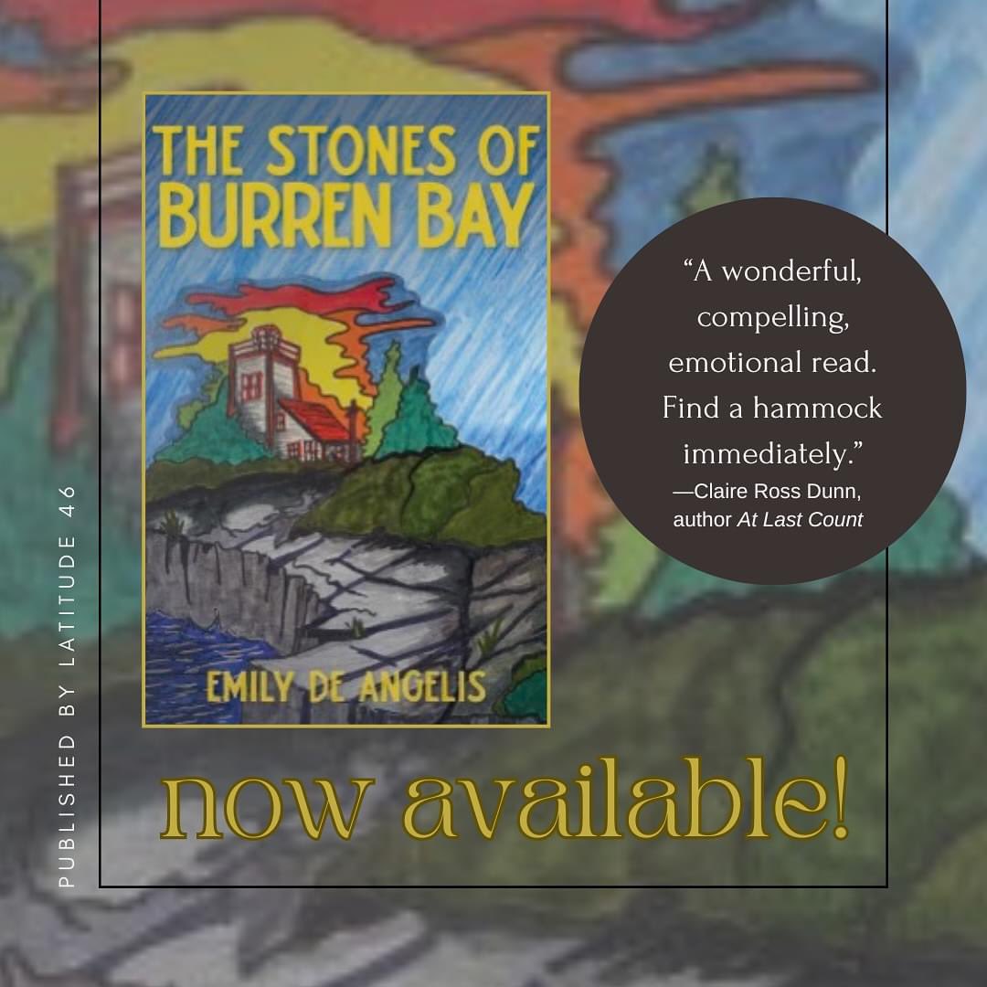 If you’re in Sudbury tomorrow afternoon, you should go to @emilyjdeangelis’s launch of her new YA novel, The Stones of Burren Bay. 🌿✨🌿