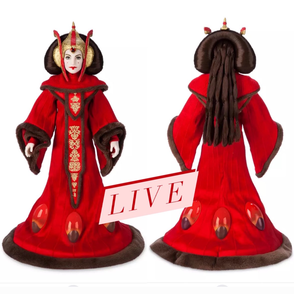 Now live ~ the Disney exclusive Padme Amidala Doll! Limited to 3,100 pieces ~
Linky ~ bit.ly/3wb4WLP
#Ad #FPN #FunkoPOPNews #Marvel #StarWars #Disney #May4thBeWithYou #MayThe4th #May4th