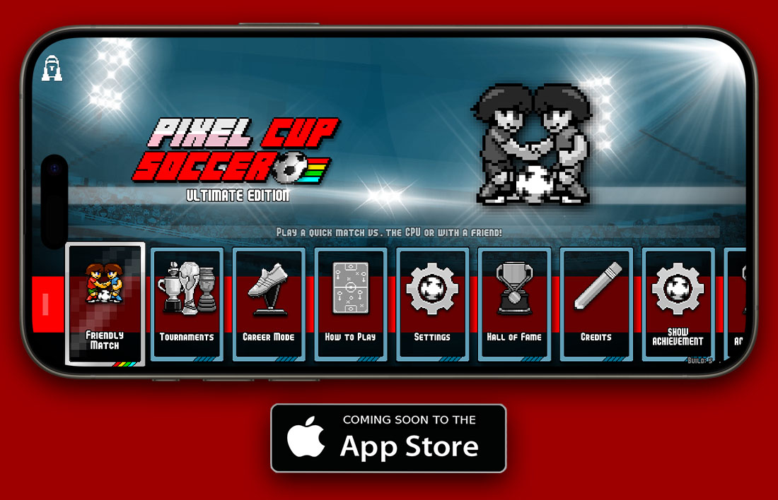 🤫
#screenshotsaturday #AppStore #pixelcupsoccer