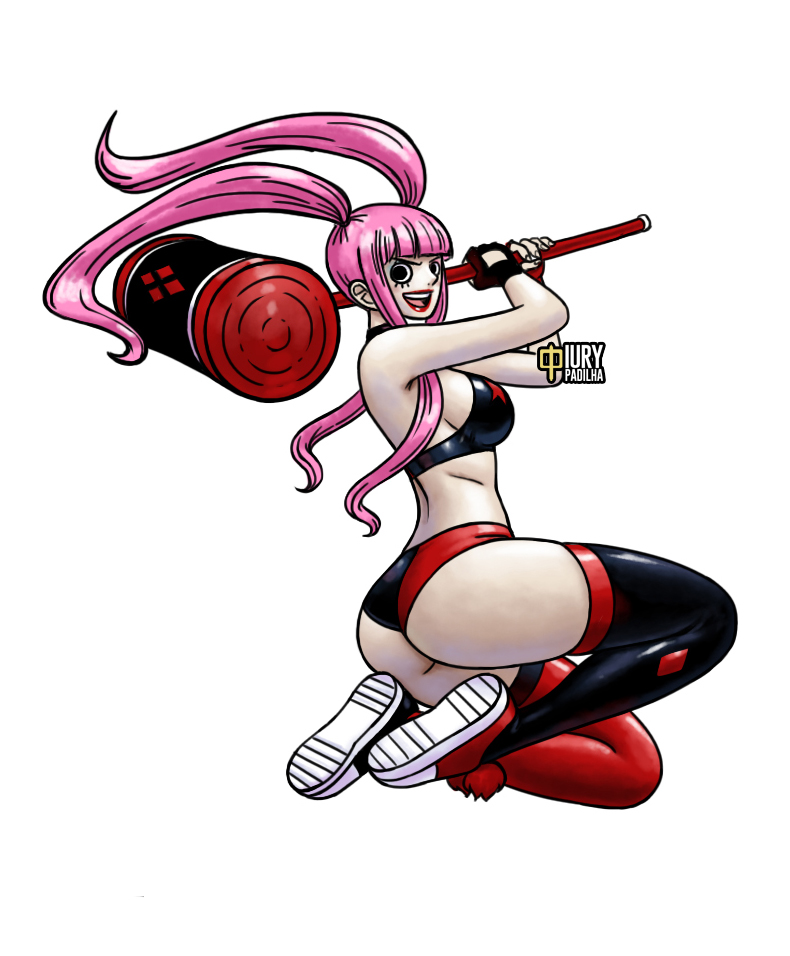 Perona dressed as Harley Quinn (2023)