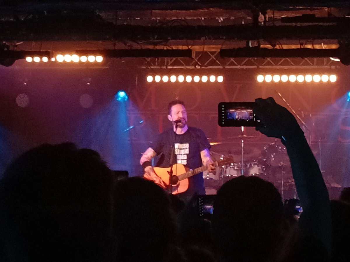 Well that mini @frankturner show was brilliant. Still never seen a bad show by the man #frankturner #mvt #worldrecord #foundry