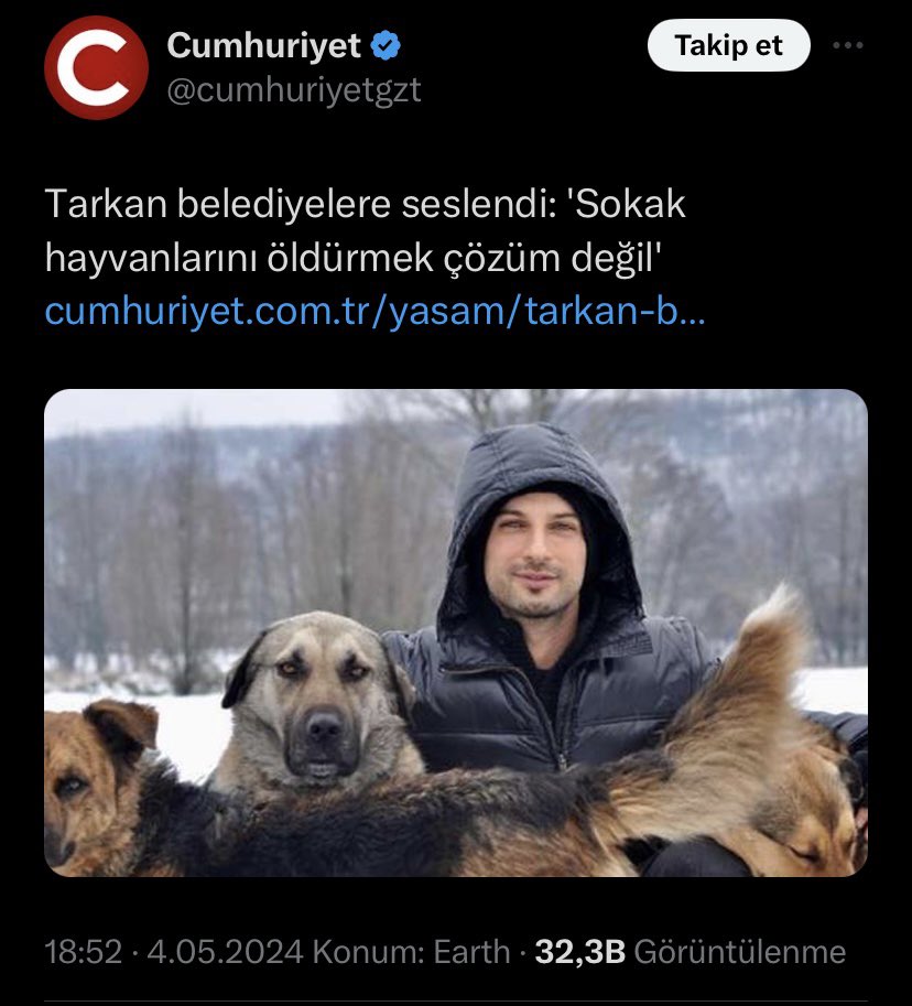 Tarkan’a medeniyetsiz de diyebilir bu akıl hastaları. Vicdanlı milletiz ve onlar Allah’ın bize emanetiz Teşekkürler @tarkan #SokakHayvanlarıSahipsizDeğil