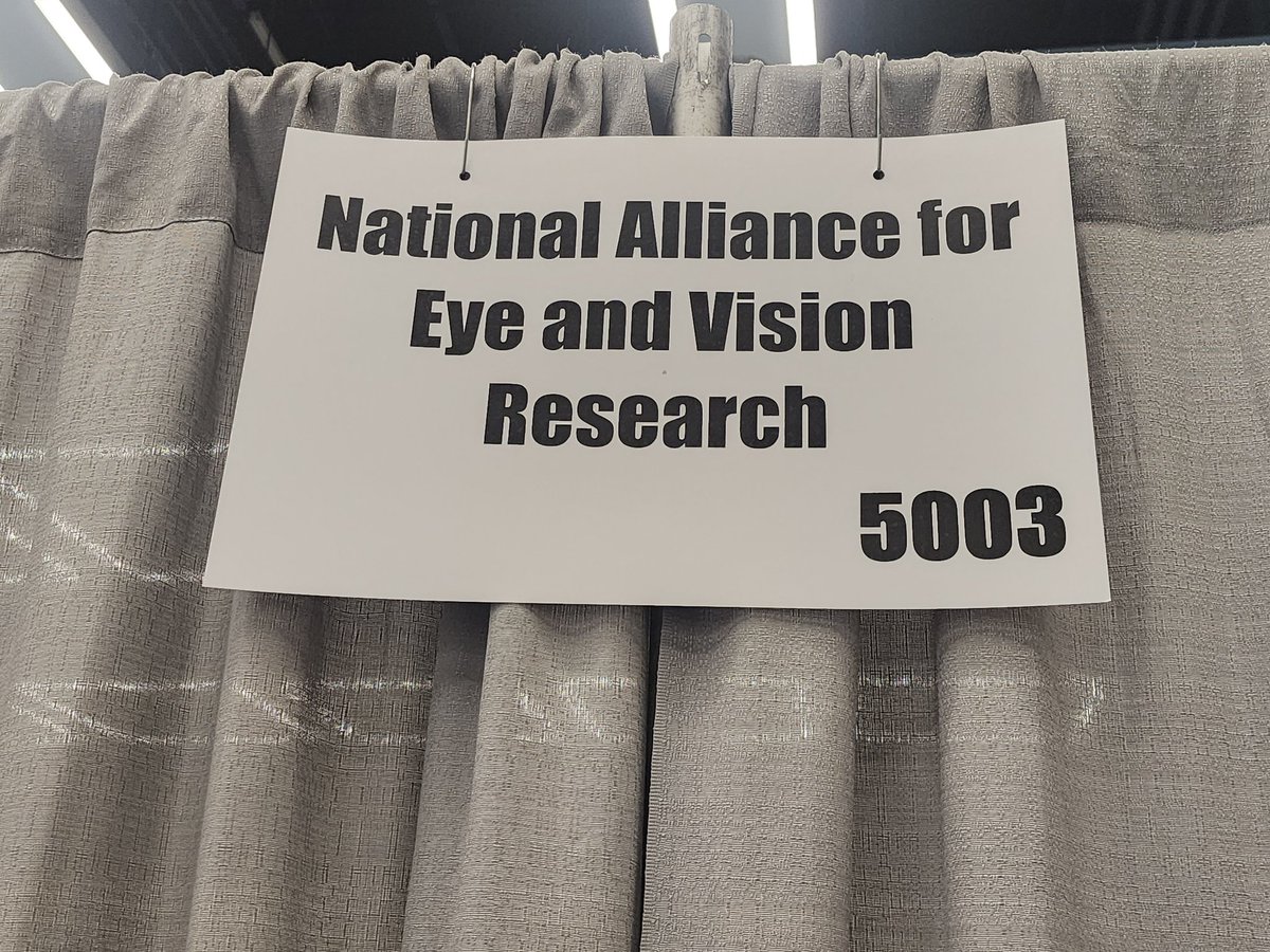 👀 Excited for #ARVO2024! NAEVR is setting up at booth #5003. Swing by to discover our mission: advocating for optimal eye and vision care for all Americans. Learn how we champion eye research supported by federal entities like NEI, DOD, VA, and more. See you there!