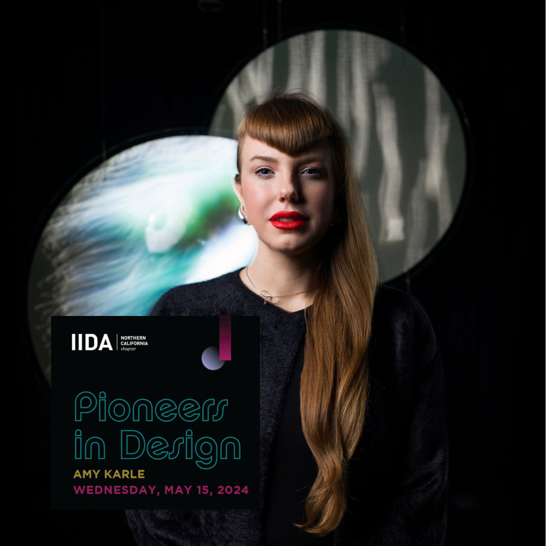 Pioneers in Design; the International Interior Design Association IIDA's Northern California Annual Event which honors pioneers from the design community. Tickets available through IIDA eventbrite.com/e/pioneers-in-… #AmyKarle #PioneersinDesign #ArtandTechnology