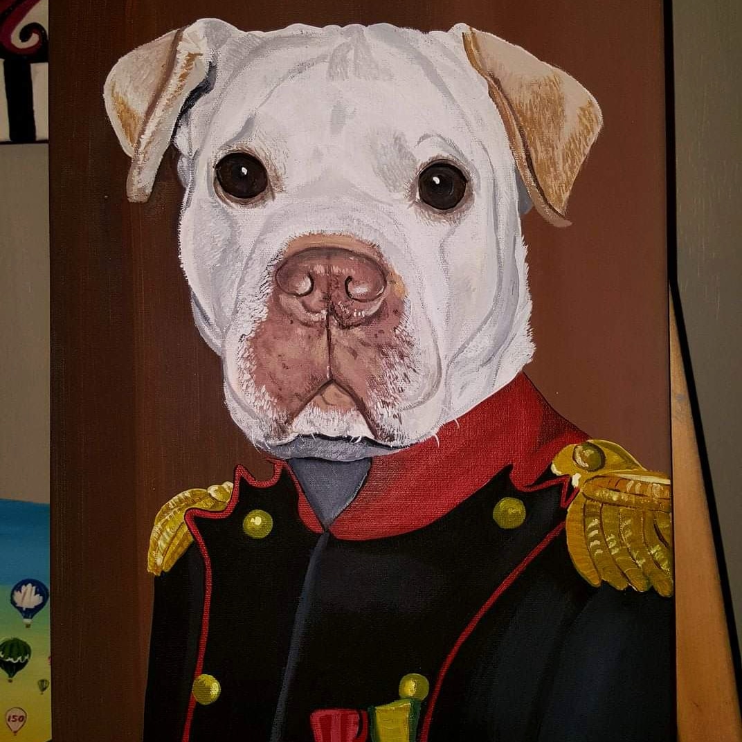 Pet portait paintings are hand painted using your photos! Makes a great #gift for #MothersDay or #fathersday! 
#ShamelessSelfpromoSaturday #art 

Website: lizzywhothefunkc.etsy.com