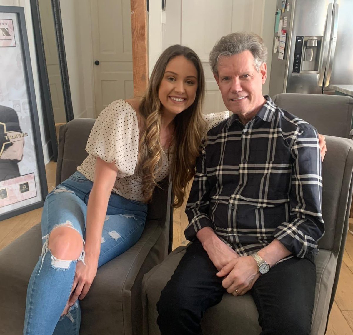Happy birthday @randytravis! I am so honored to know you and to learn from you! Congratulations on your new song “Where That Came From” it sounds amazing! See you soon friend!