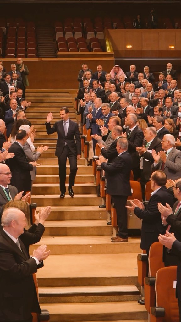 بالإجماع، انتخاب الرفيق الرئيس #بشار_الأسد أمينا عاما لحزب البعث العربي الاشتراكي.
