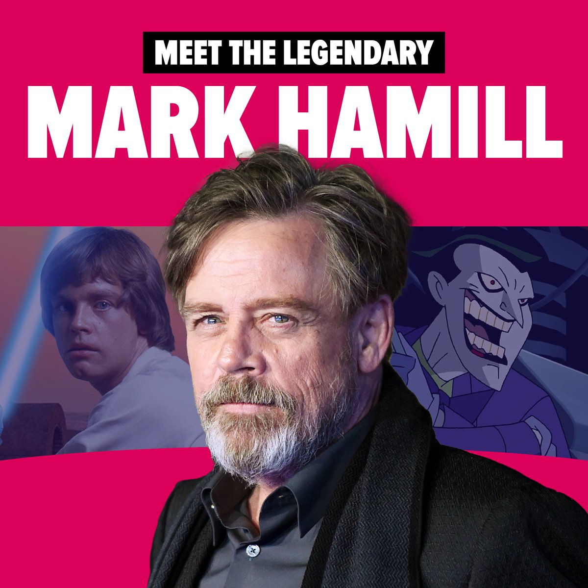 The legend himself, Mark Hamill (Star Wars, Batman), is coming to FAN EXPO Chicago for a super rare appearance. Photo ops, autographs, and special experience tickets go on sale Tuesday, May 7th at 10 AM CT. Mark your calendars & get your show tickets now: spr.ly/6010jnpsa