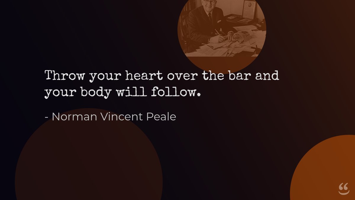 Thank you Norman Vincent Peale for this quote #NormanVincentPeale #PealeQuotes #QOTD