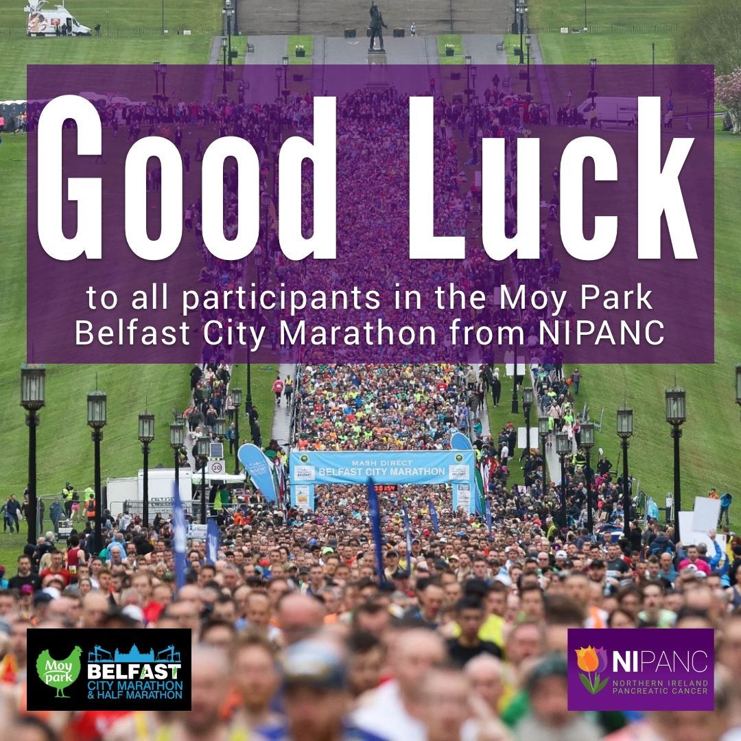 Good luck to all participants in tomorrow's @marathonbcm - particularly those fundraising for NIPANC If you're on the route you'll be able to spot our intrepid NIPANC teams wearing distinctive purple NIPANC running shirts - be sure to give them your support