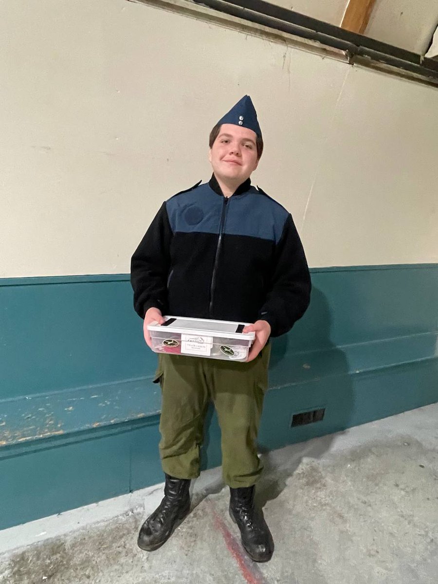 Cadet Neil Harrington (my fiancee Christina's son) is out tagging all day today doing a double shift at the Dollarama on Wilson St in Ancaster to raise $ for his 779 Black Knight Squadron. Below is a message from the Squadron leadership about their online donation efforts from…