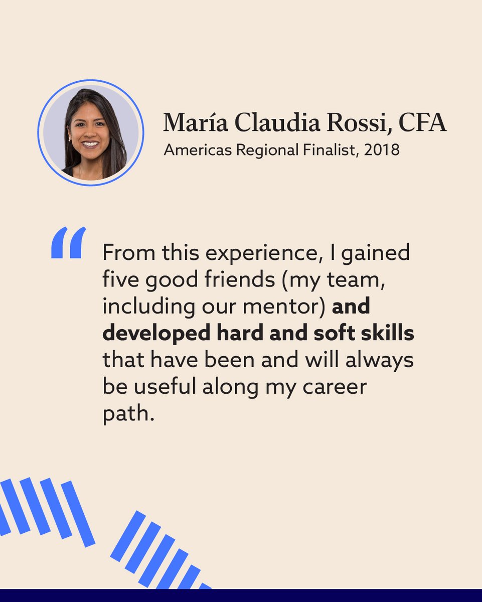 🌍 6,000+ students from 95 countries showcase their talent each year in the CFA Institute #ResearchChallenge. Hear from past winners about their career-defining experience and mark your calendars for the Global Final on May 16! 🏆