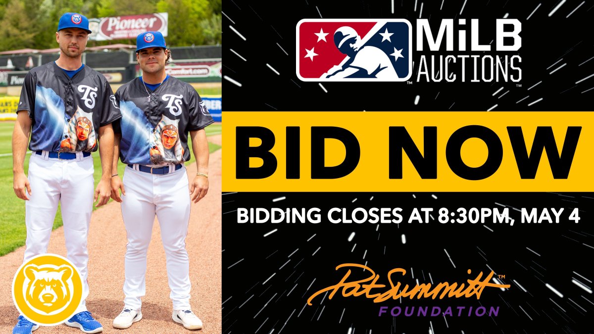 Our Star Wars Jersey Auction ends tonight at 8:00pm! Place your bids for a chance to win a game worn and autographed jersey! Bid here: buff.ly/3qmr96j
