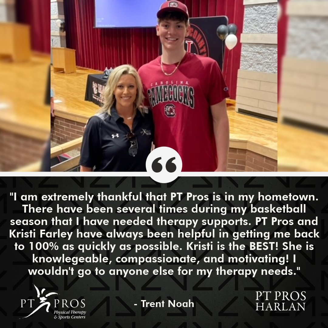Thank you, Trent, for trusting PT Pros! Congratulations to Trent and his Harlan County High School teammates for bringing home the region title and being runner up for the state title. @trentnoah2_

#GetMoving #YourTeamIsHere #SportsMedicine #Basketball #HarlanKY #Kentucky