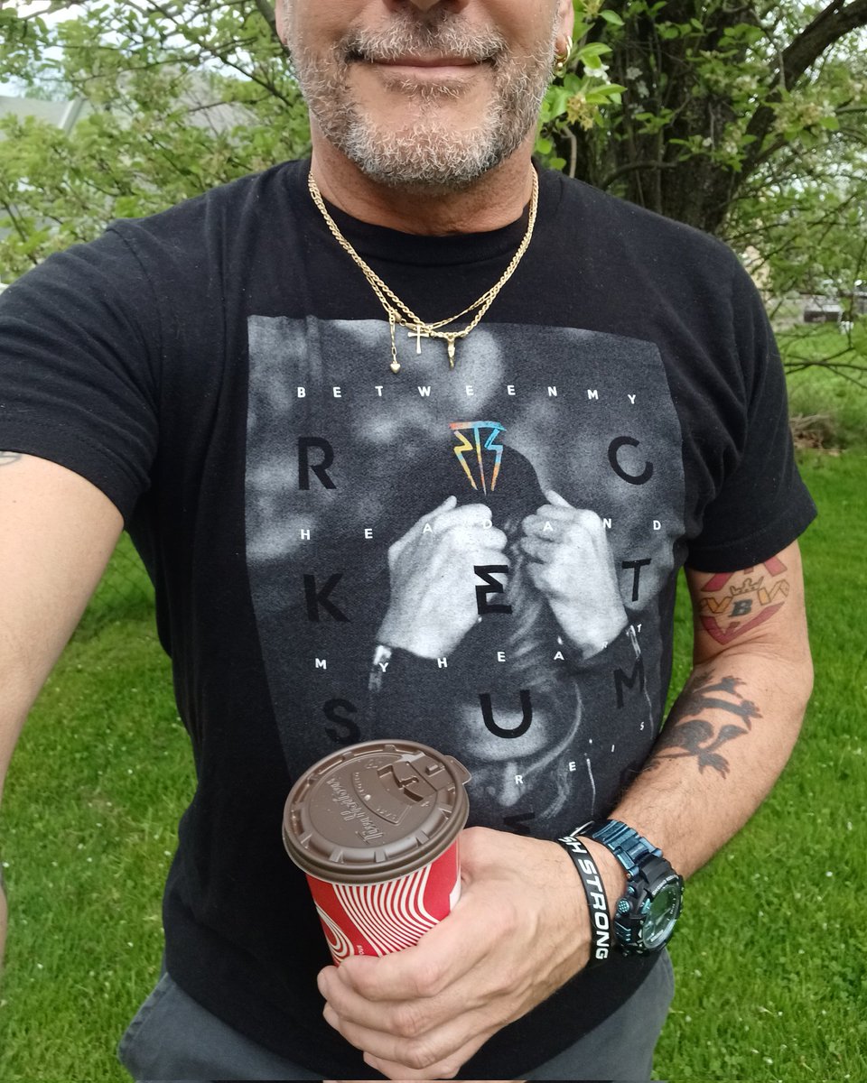 Working #outdoors ~ A timeout w/some Tims! #coffeecheers #SaturdayVibes