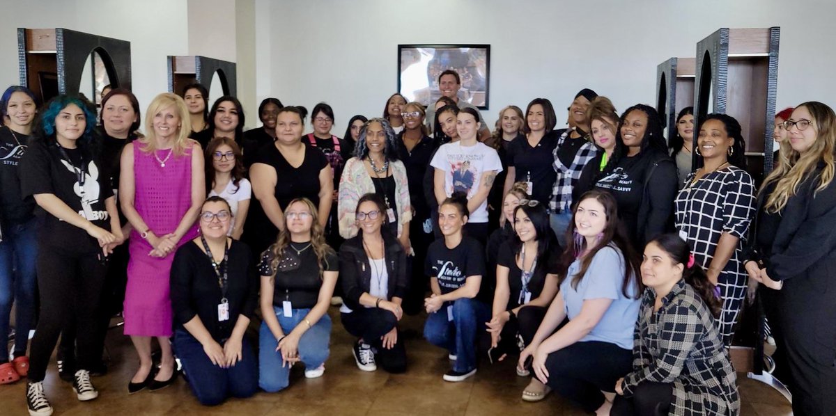 The students at The Studio Academy of Beauty in Phoenix are amazing. I was thrilled to visit and talk to them about Biden’s war on trade schools. Education should be useful. It should help young people succeed in life. More trade schools, less Columbia!