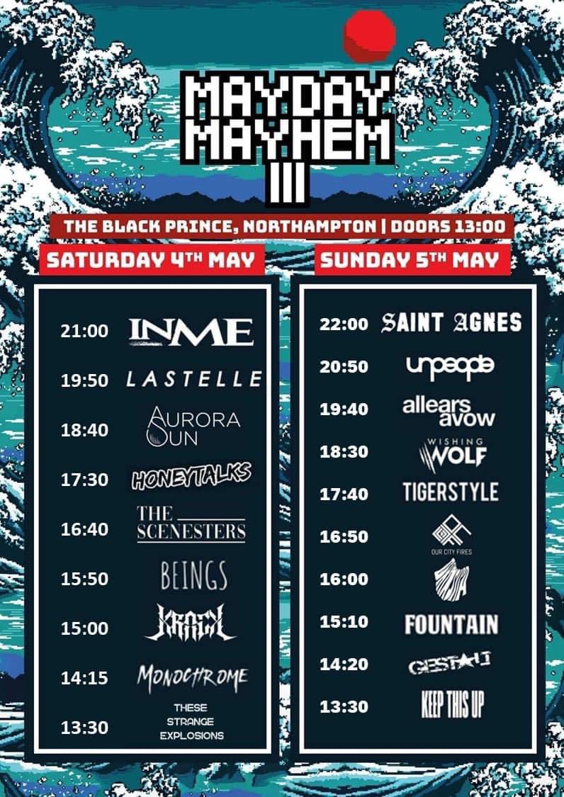 Oh yeah we’re playing a show tomorrow lol come hang and get sweaty