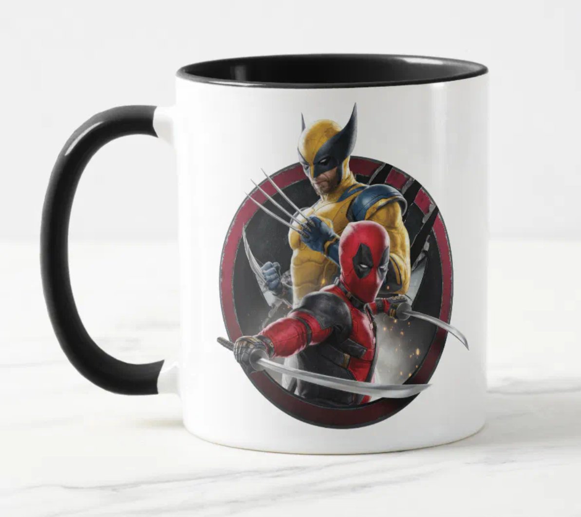 Psst, Marvel. Zazzle. We love all the merch! And we understand not wanting to see Deadpool's face, but how about something that shows Wolverine withOUT the mask. #hughjackman #wolverine zazzle.com/store/deadpool…