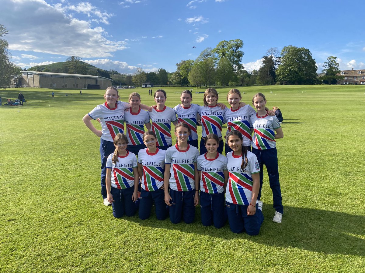 Thank you @cricketwales_wg for a brilliant game. Congrats @MillfieldPrep Senior Dev team on a magnificent performance v Wales.