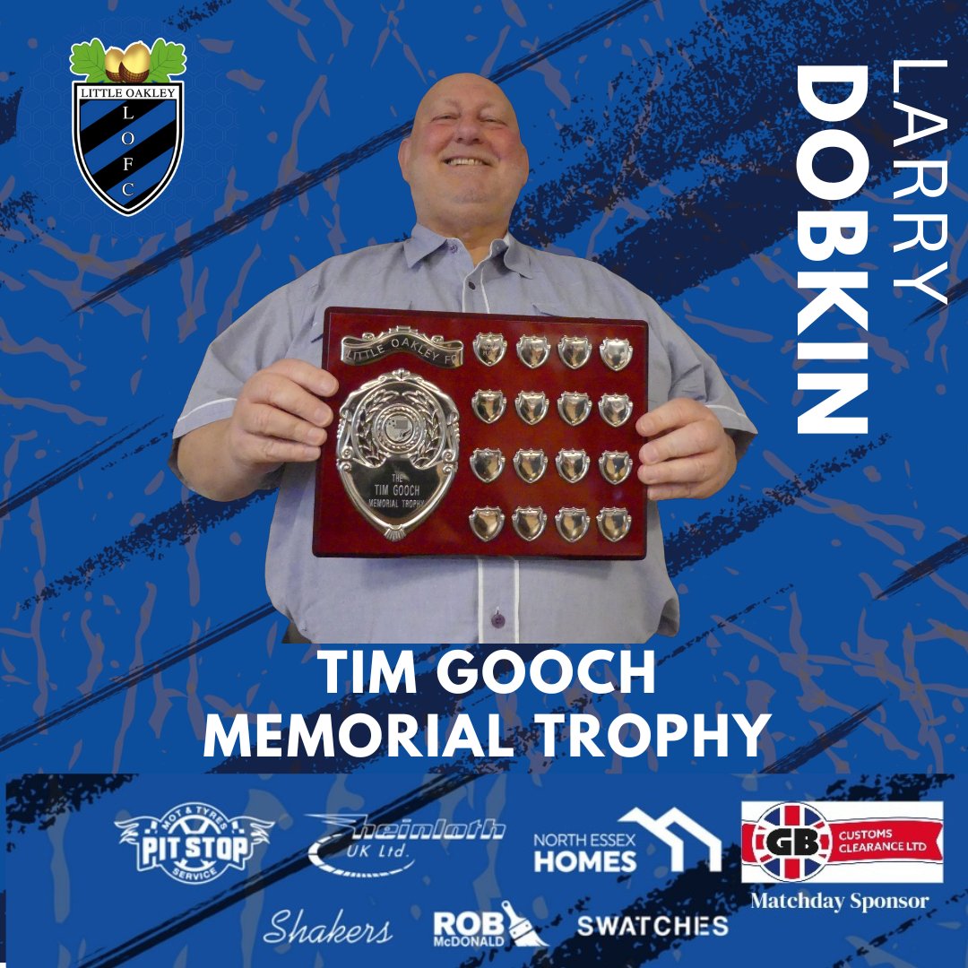 Tonight is presentation night at the Football club. First up is one of behind the scenes heroes who turns out week in week out supporting the Acorns & writing the match reports. Well done Lazza, winner of the Tim Gooch Memorial Trophy 👏👏👏 ⚫🔵🌰⚫🔵
