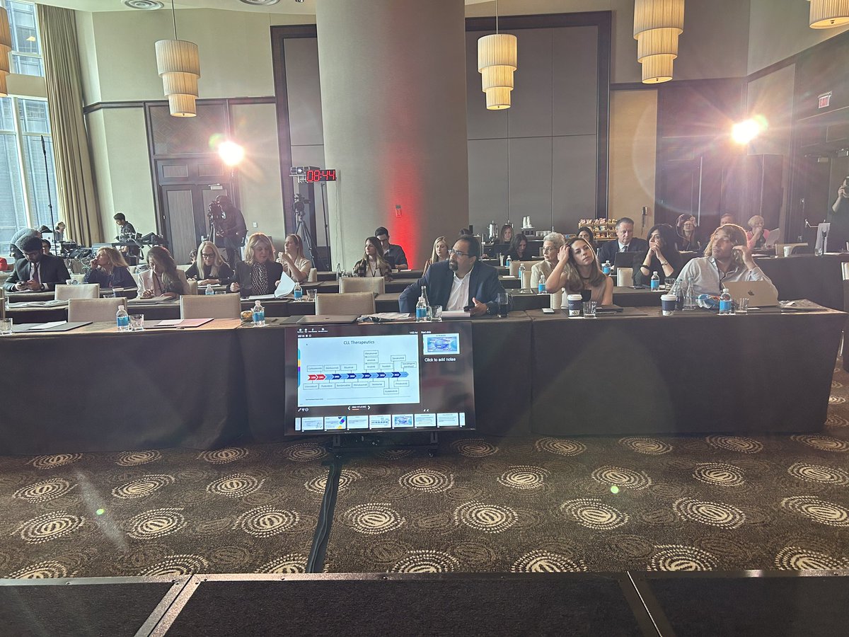 chadi nabhan MD, MBA, FACP (@chadinabhan) on Twitter photo From the stage.
Unanswered Questions in CLL. <a href="/mshadman/">Mazyar Shadman, MD MPH</a> presenting with great super brain power in the audience.
<a href="/ASkarbnik/">Alan Skarbnik</a> <a href="/AaronGoodman33/">Aaron Goodman - “Papa Heme”</a> <a href="/sanamloghavi/">Sanam Loghavi, MD صنم لغوی 🔬🧬</a> <a href="/MCThompsonMD/">Meghan Thompson</a> <a href="/DrAEvens/">Andrew M. Evens, DO, MBA, MSc</a> <a href="/doctorpemm/">Naveen Pemmaraju, MD</a> From the stage.
Unanswered Questions in CLL. <a href="/mshadman/">Mazyar Shadman, MD MPH</a> presenting with great super brain power in the audience.
<a href="/ASkarbnik/">Alan Skarbnik</a> <a href="/AaronGoodman33/">Aaron Goodman - “Papa Heme”</a> <a href="/sanamloghavi/">Sanam Loghavi, MD صنم لغوی 🔬🧬</a> <a href="/MCThompsonMD/">Meghan Thompson</a> <a href="/DrAEvens/">Andrew M. Evens, DO, MBA, MSc</a> <a href="/doctorpemm/">Naveen Pemmaraju, MD</a>