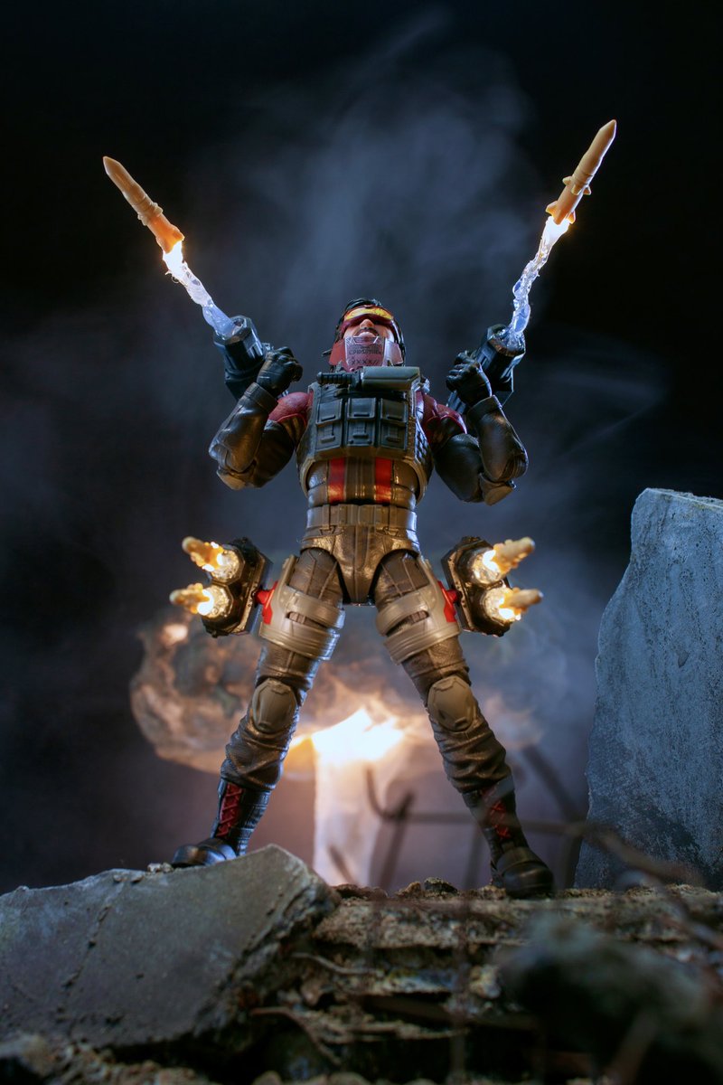 Fire all your guns at once! #gijoe #cobra #irongrenadiers #metalhead #gijoeclassified #sixinchjoes #destro #toyphotography #practicalfx #diorama #diy #explosions #toyart #borntobewild #heavymetal #actionfigures #yesiamanadult