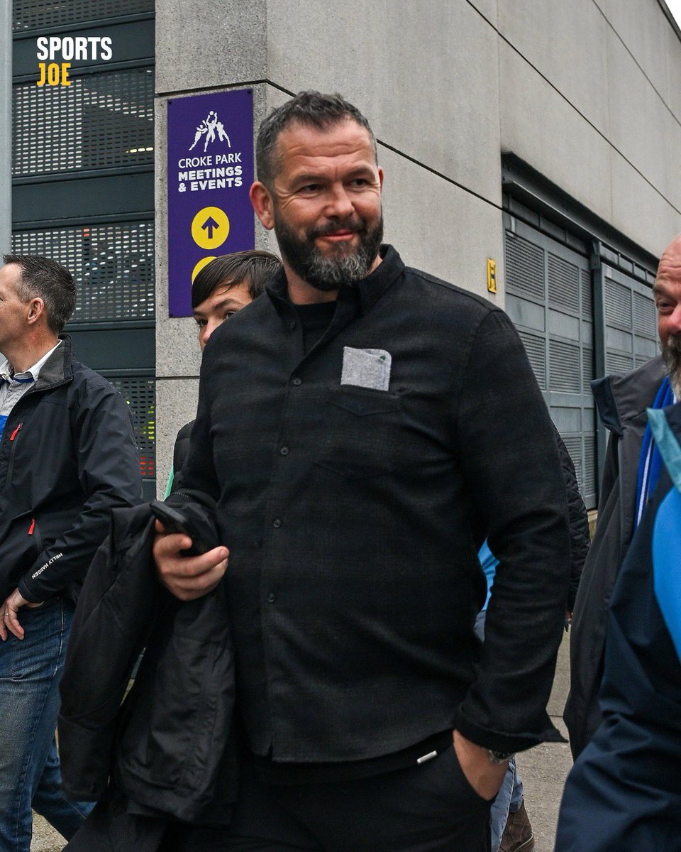 Look who is at Croker today 💚 What a cheer he just got from the Croke Park crowd 👏