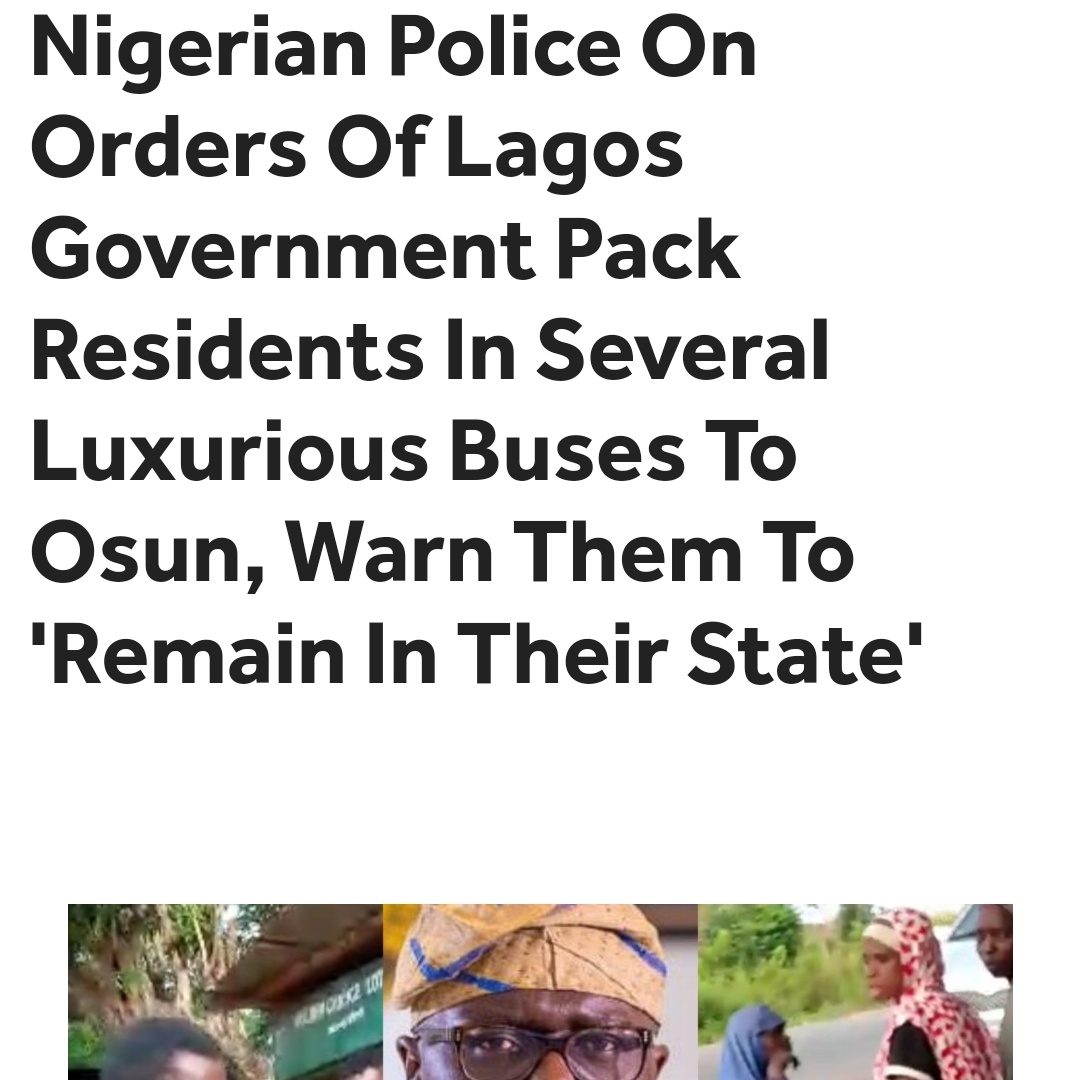 This illegal and unconstitutional act will greatly displease the president. O wrong now! In the interest of ‘awa lo kan,” and the wonderful people of Iragbiji, the attorney general should step in now. saharareporters.com/2024/05/04/nig…