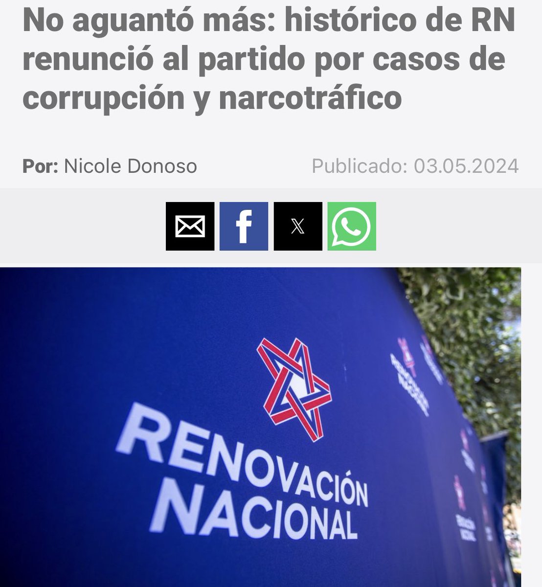 AndresGiordanoS's tweet photo. 🔴 Se pronostica una caída masiva de internet en los celulares de Chile Vamos durante esta jornada, con fecha incierta de reanudación de los servicios. Que alguien vaya a la casa de Cathy Barriga a avisarle cuando despierte, si es que está cumpliendo su arresto domiciliario. https://t.co/1e7kND49q7