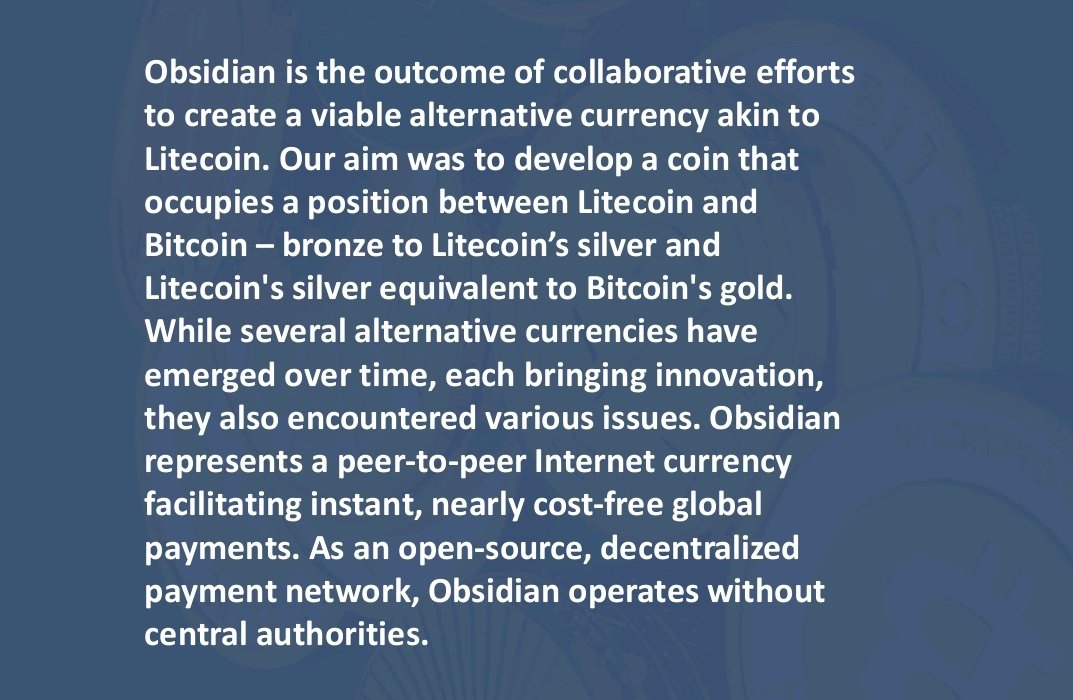 'Akin to Litecoin' what are thoughts on $OBN? $OBN > $LTC 👀