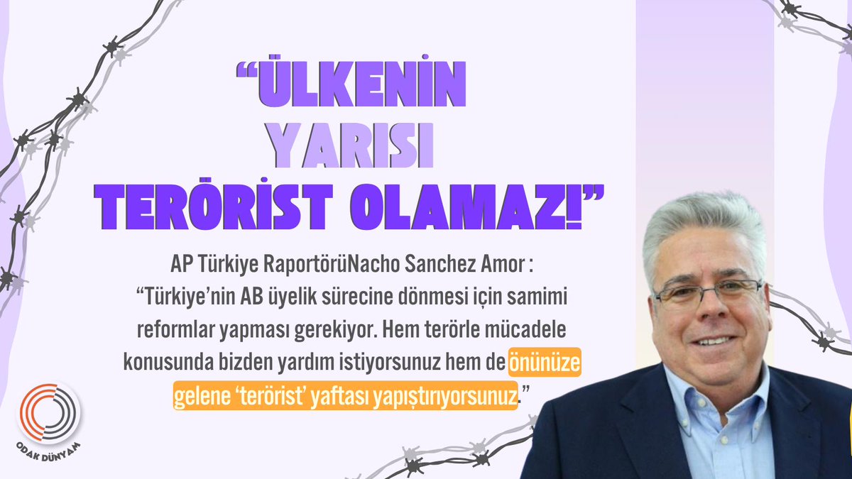 Bana kim terörist diyorsa misliyle kendisine iade ediyorum. Kim masum insanlara terörist diyorsa, asıl terörist kendisidir. ÜlkeninYarısı TeröristOlamaz