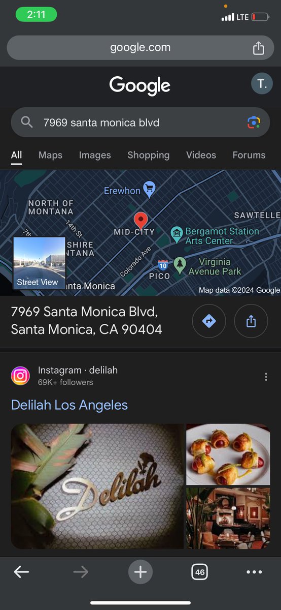 @Bloomski718 @Kaydub320 @kendricklamar @Drake So #7969Santa on #ForAllTheDogs means nothing and the address to #Delilah’s (where #Drake was with all of his ice)  being 7969 Santa Monica boulevard means absolutely nothing…gotcha 😉 he was prolly there at 6:16 in LA but iono