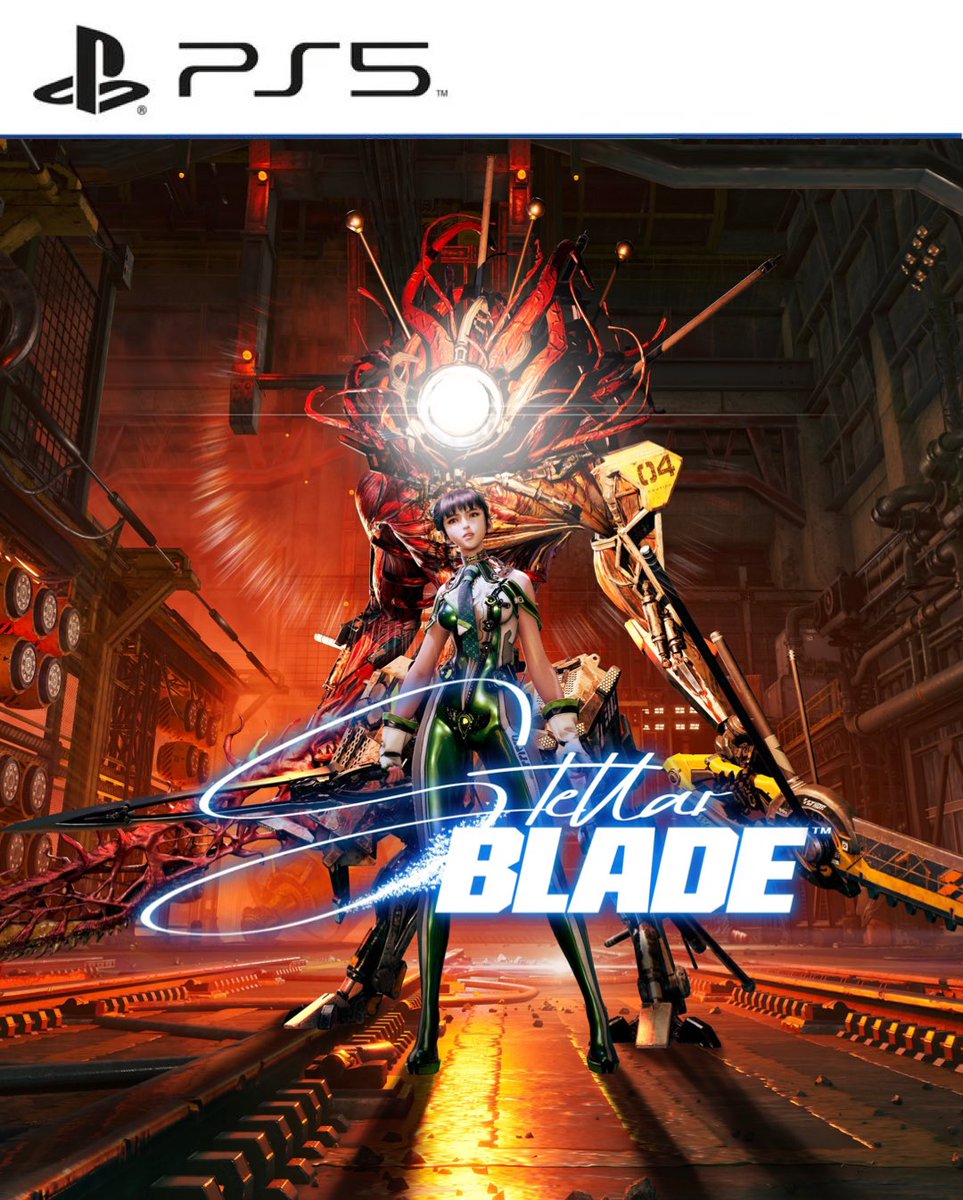 Would you prefer this boxart for Stellar Blade? (my edit/was a candidate) #PS5